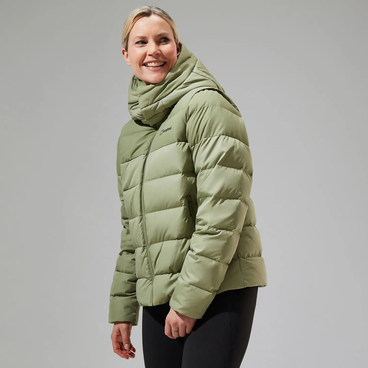 Berghaus Women's Embo 4in1 Down Insulated Jacket - Green Fashion
