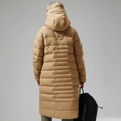 Berghaus Women's Embo 4in1 Down Insulated Long Jacket - Natural Online