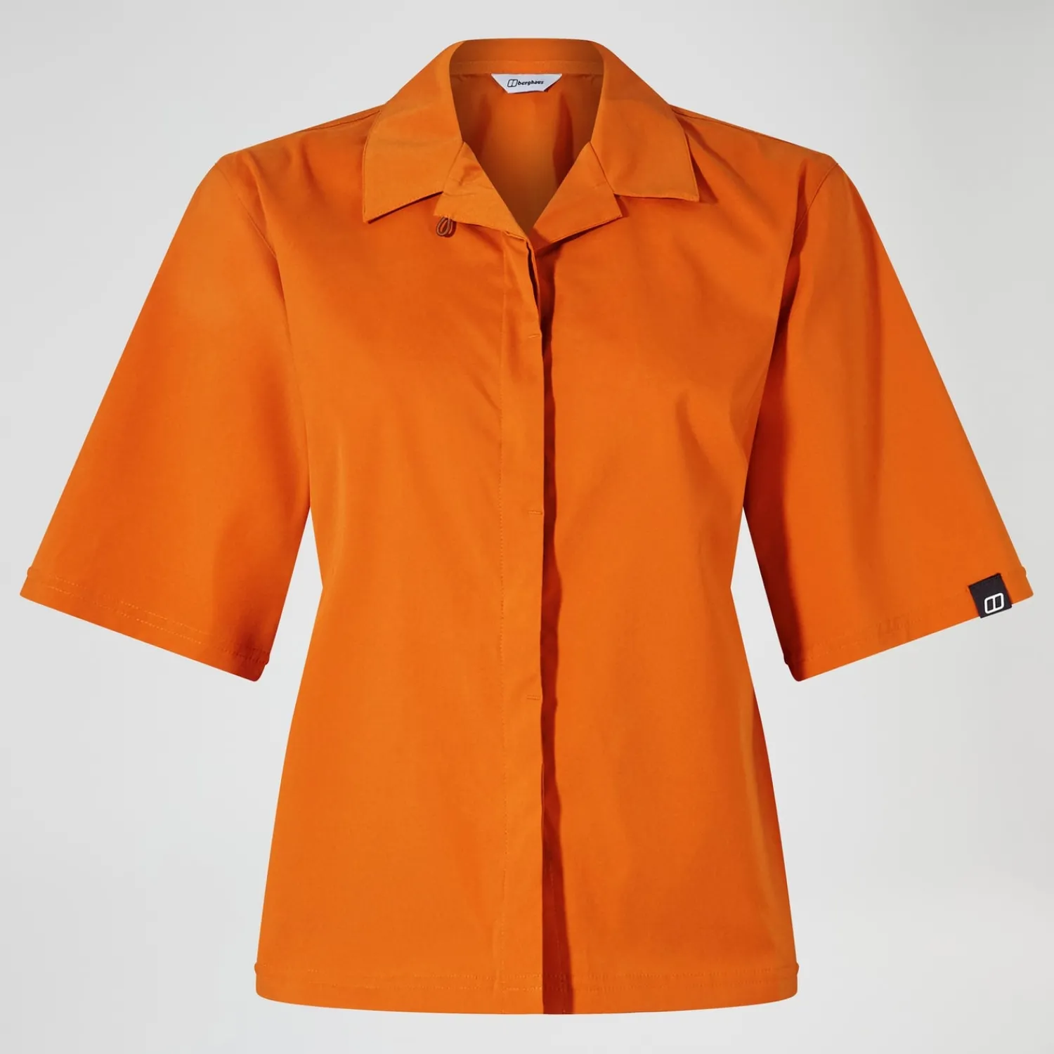 Berghaus Women's Explorer Short Sleeve Overshirt - Orange Fashion