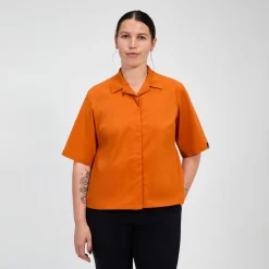 Berghaus Women's Explorer Short Sleeve Overshirt - Orange Fashion