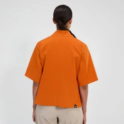 Berghaus Women's Explorer Short Sleeve Overshirt - Orange Fashion