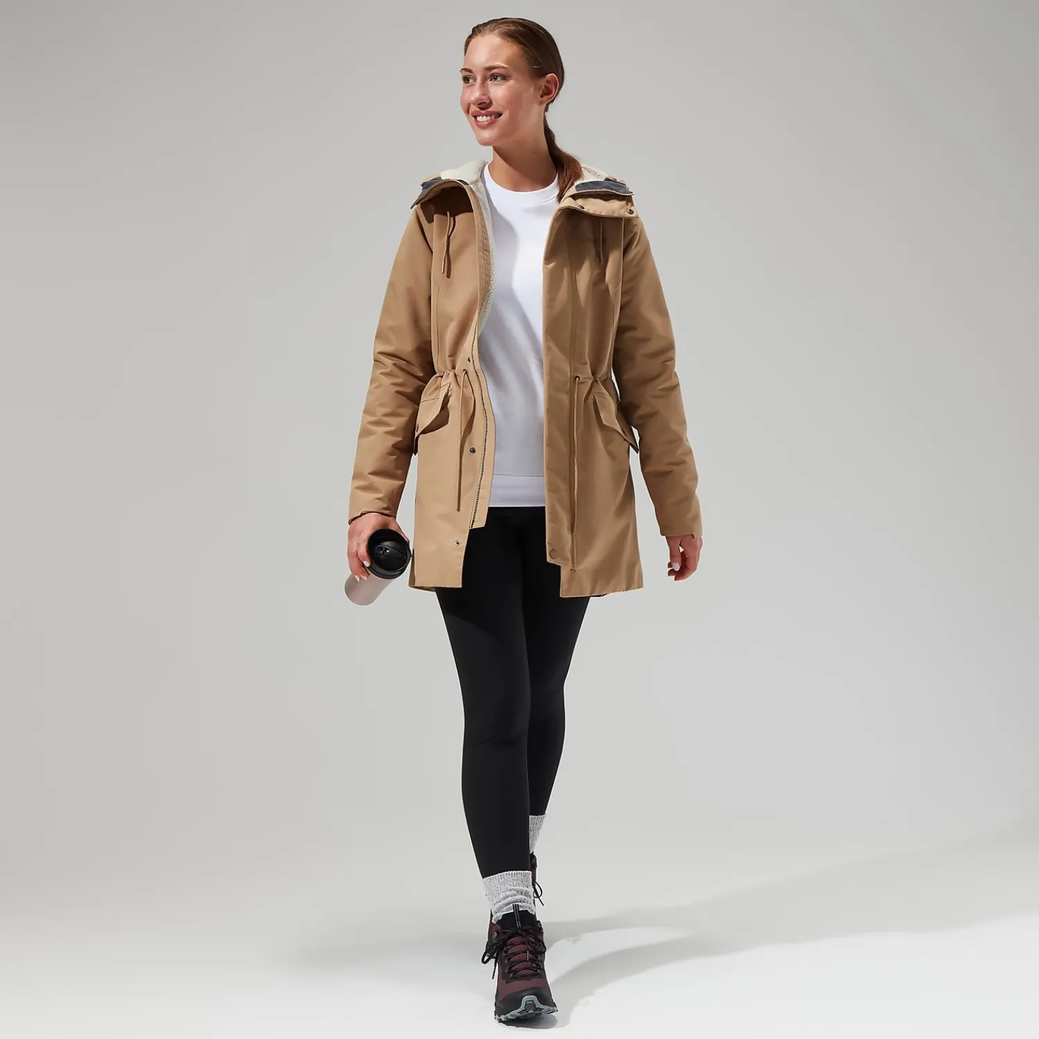 Berghaus Women's Foxghyll Hooded Parka - Natural/Natural Online