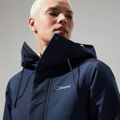 Berghaus Women's Foxghyll Hooded Parka - Dark Blue/Natural Sale