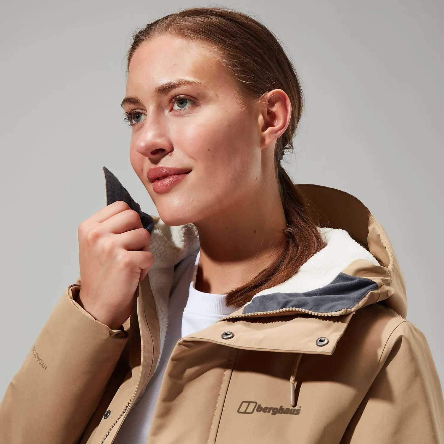 Berghaus Women's Foxghyll Hooded Parka - Natural/Natural Online