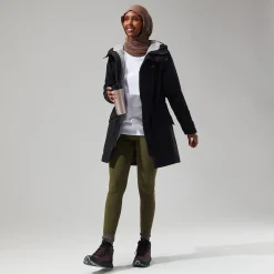 Berghaus Women's Foxghyll Hooded Parka - Black/Grey Outlet