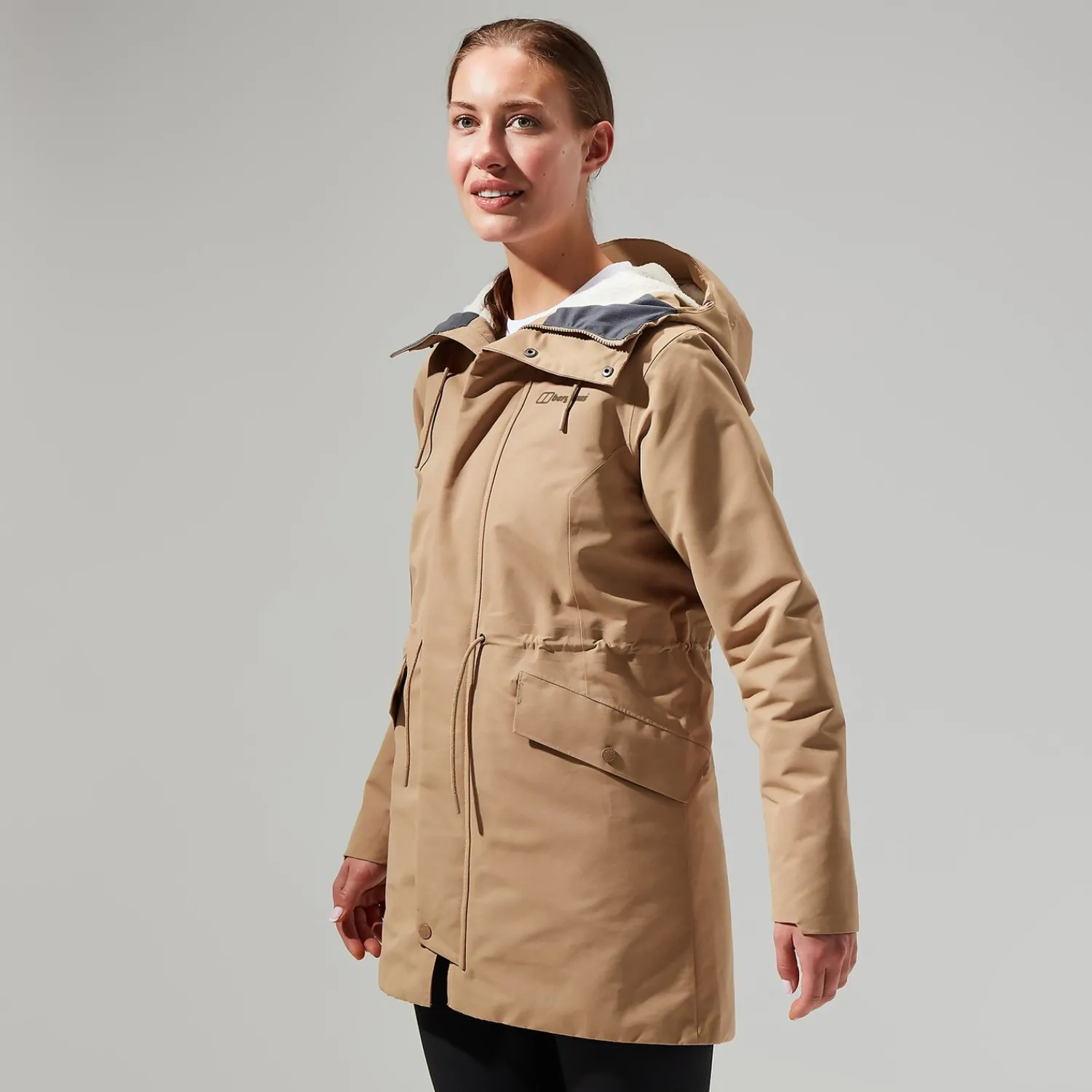 Berghaus Women's Foxghyll Hooded Parka - Natural/Natural Online
