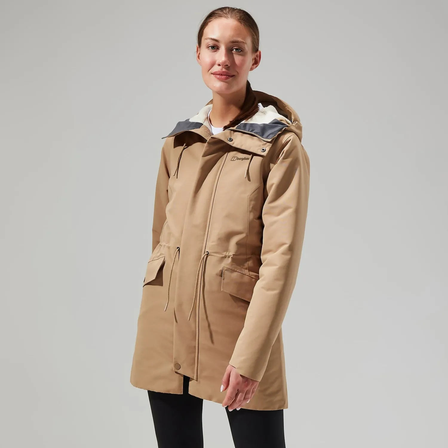Berghaus Women's Foxghyll Hooded Parka - Natural/Natural Online