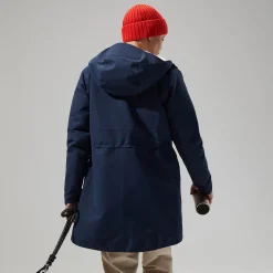 Berghaus Women's Foxghyll Hooded Parka - Dark Blue/Natural Sale