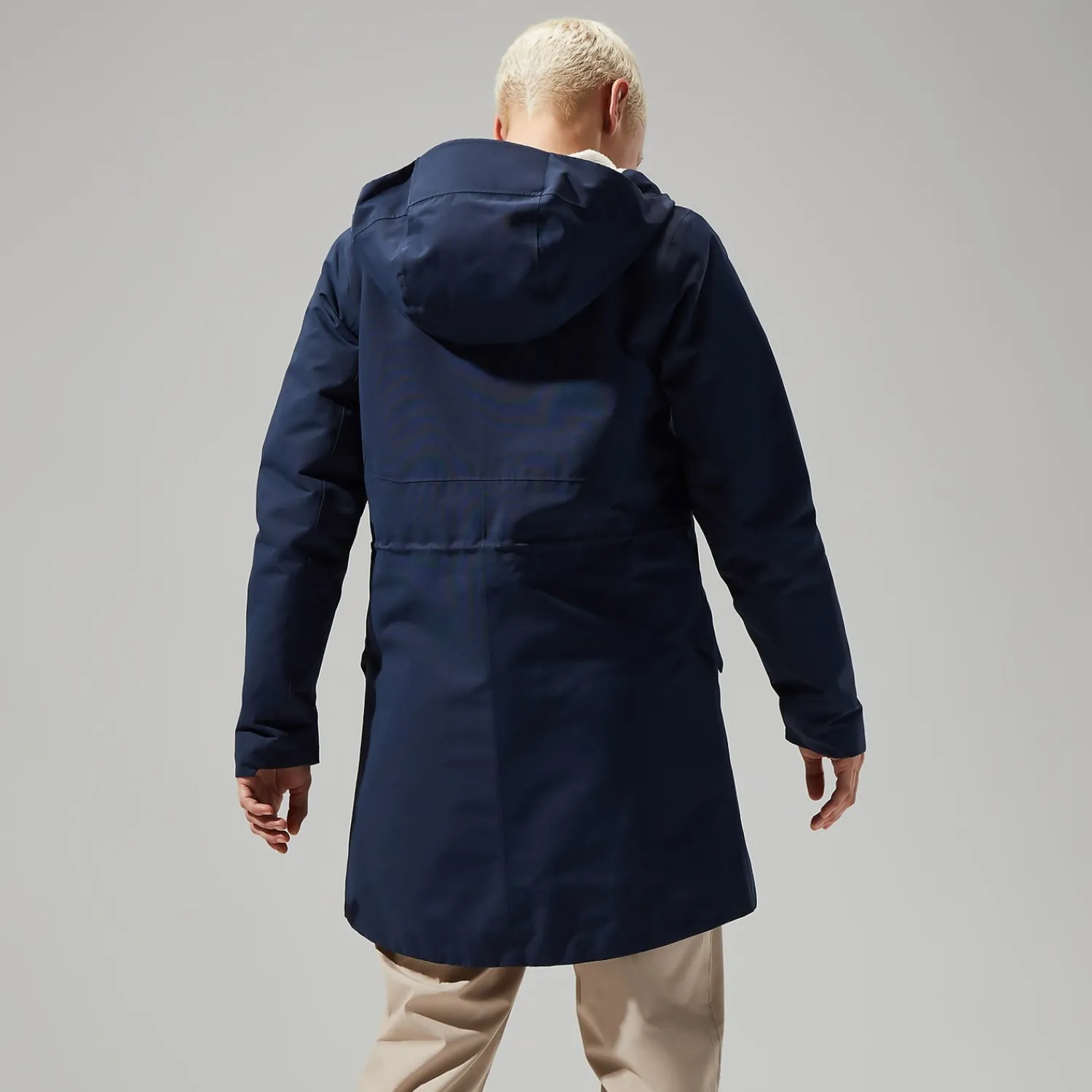Berghaus Women's Foxghyll Hooded Parka - Dark Blue/Natural Sale