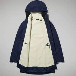 Berghaus Women's Foxghyll Hooded Parka - Dark Blue/Natural Sale
