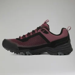 Berghaus Women's Ground Attack Active Gore-Tex Shoe - Black/Purple Hot