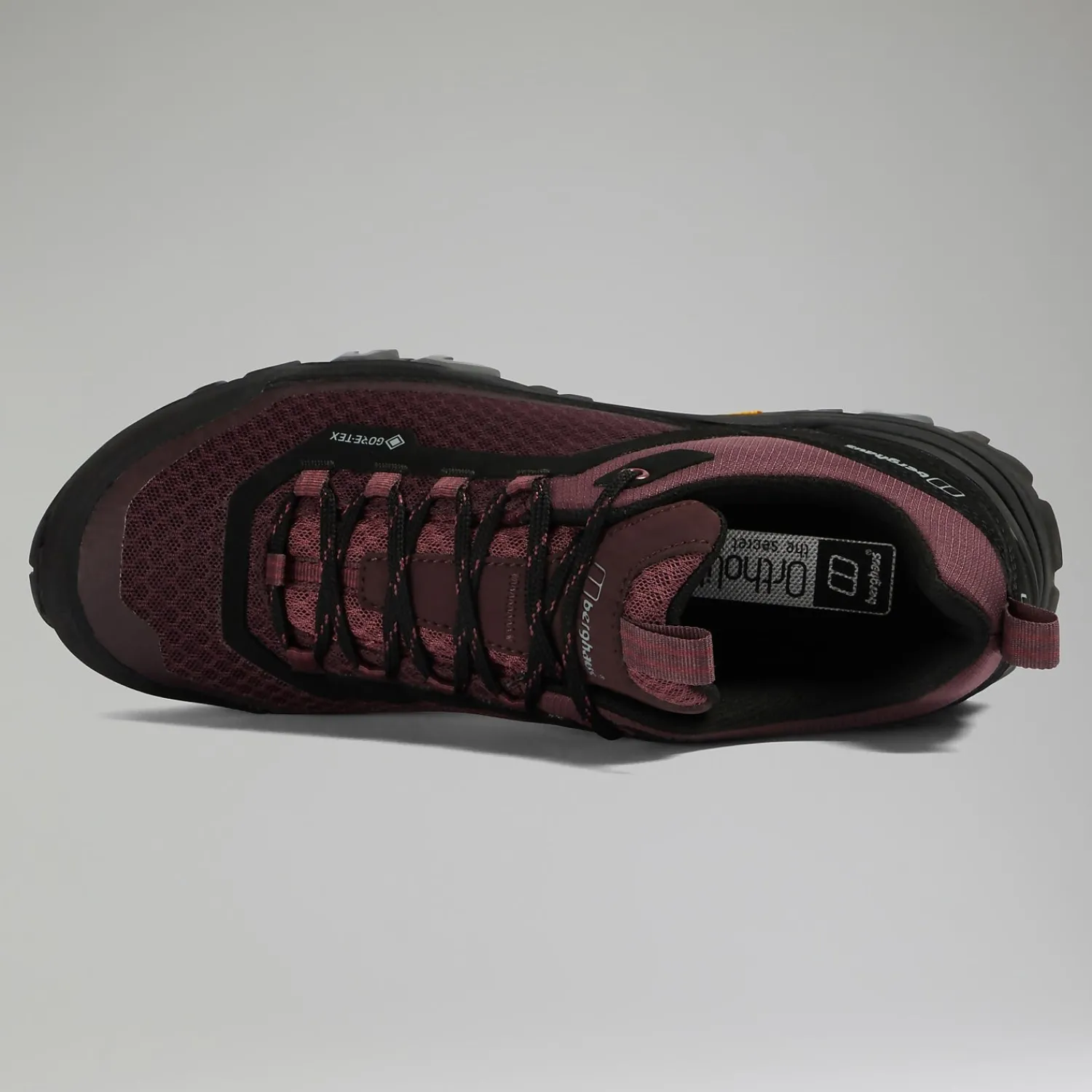 Berghaus Women's Ground Attack Active Gore-Tex Shoe - Black/Purple Hot