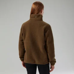 Berghaus Women's Hawksker Half Zip Fleece - Brown New