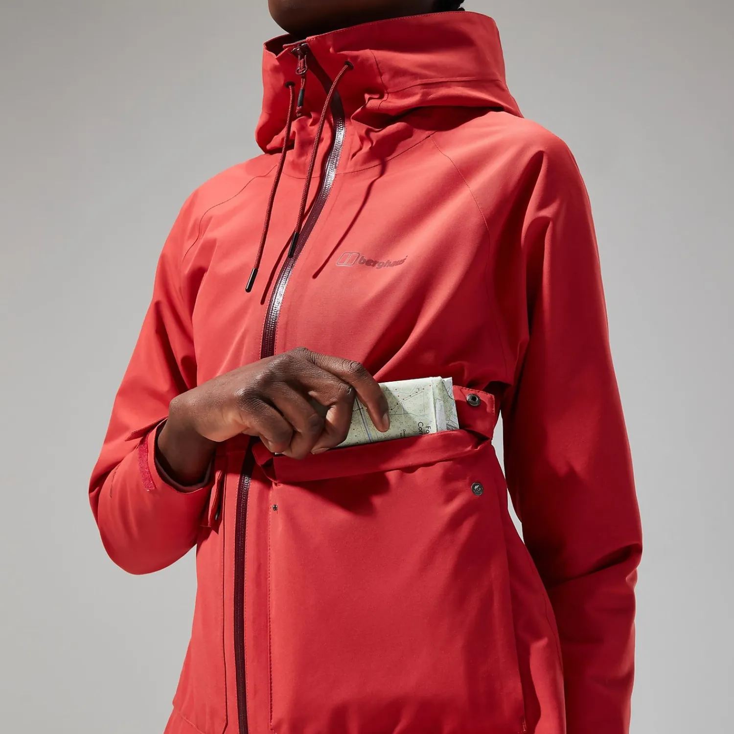 Berghaus Women's Highraise Jacket - Red Discount