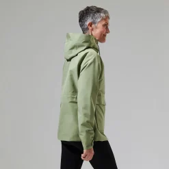 Berghaus Women's Highraise Waterproof Jacket - Green Clearance