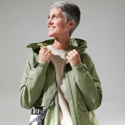 Berghaus Women's Highraise Waterproof Jacket - Green Clearance
