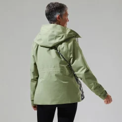 Berghaus Women's Highraise Waterproof Jacket - Green Clearance