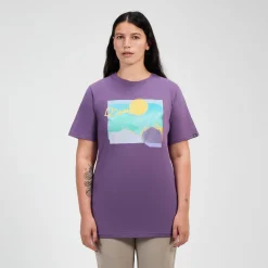 Berghaus Women's Hill Hazed Short Sleeve Tee - Purple Sale