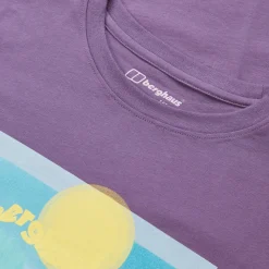 Berghaus Women's Hill Hazed Short Sleeve Tee - Purple Sale