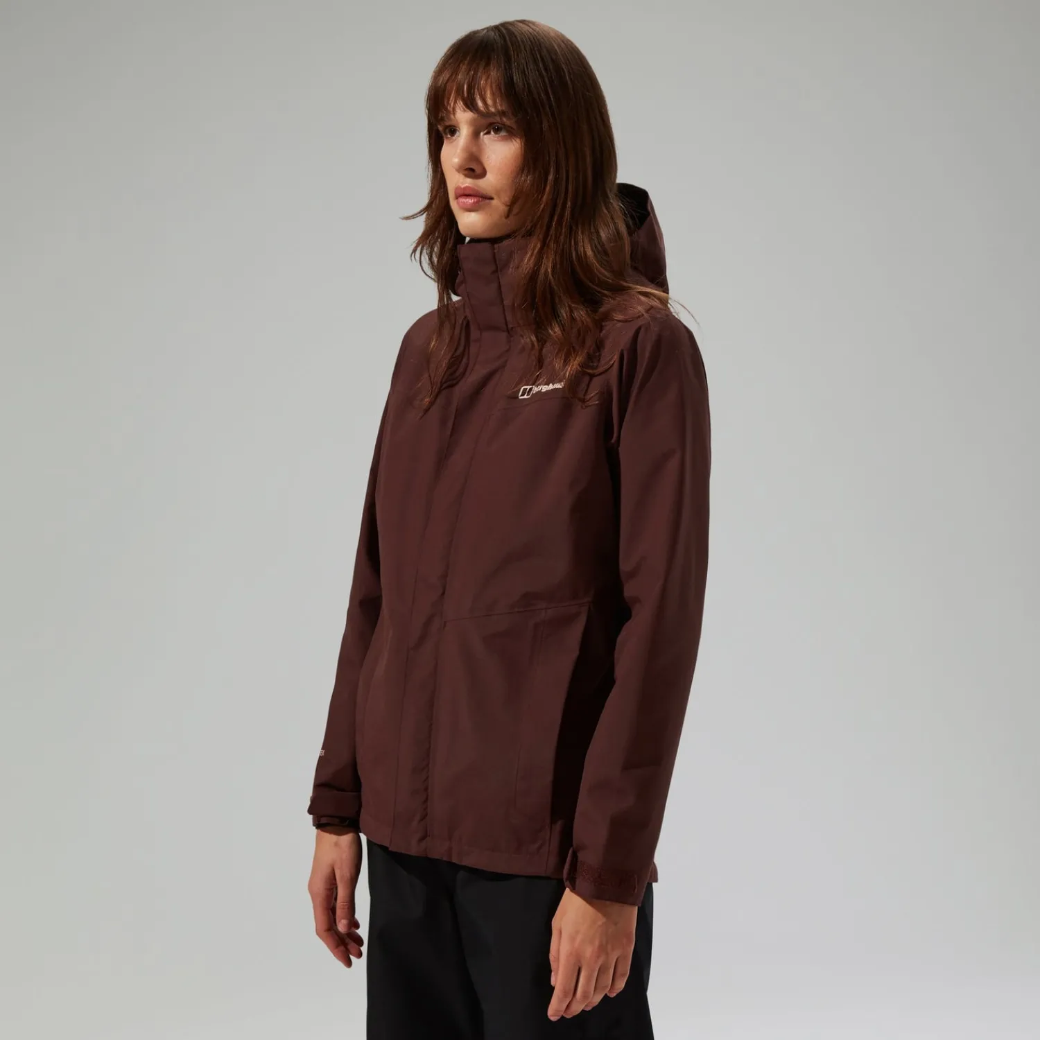 Berghaus Women's Hillwalker InterActive Gore-Tex Waterproof Jacket - Brown Hot