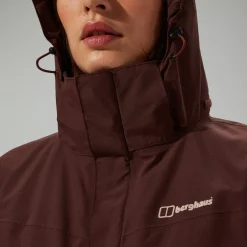 Berghaus Women's Hillwalker InterActive Gore-Tex Waterproof Jacket - Brown Hot