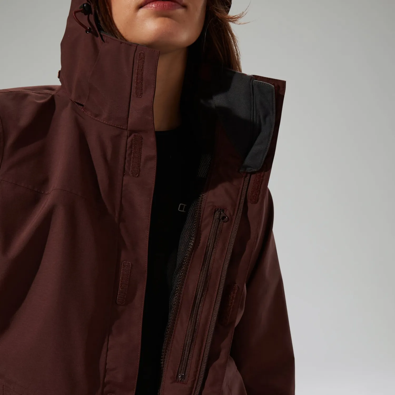Berghaus Women's Hillwalker InterActive Gore-Tex Waterproof Jacket - Brown Hot