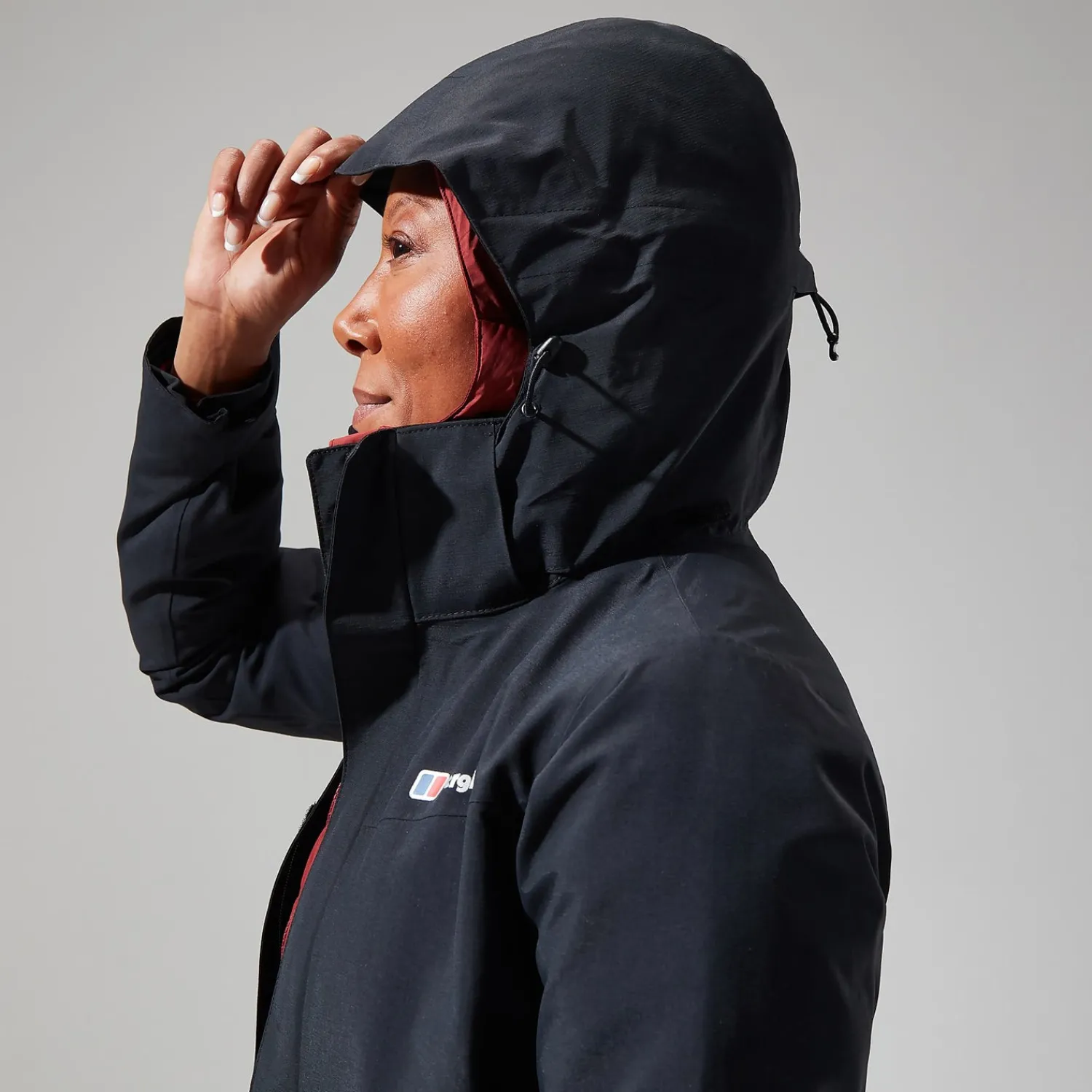 Berghaus Women's Hillwalker Jacket InterActive - Black Hot
