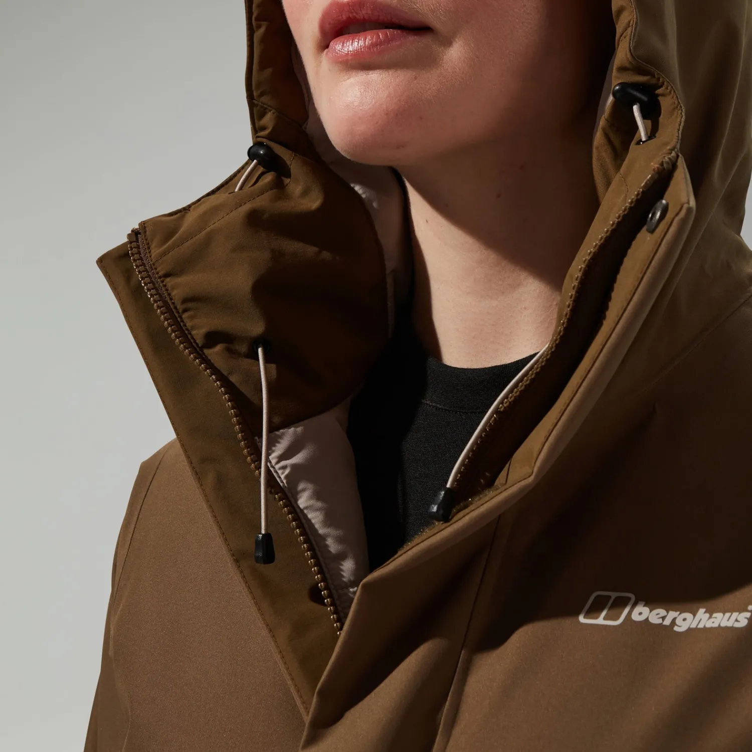 Berghaus Women's Hinderwick Waterproof Jacket - Brown Discount