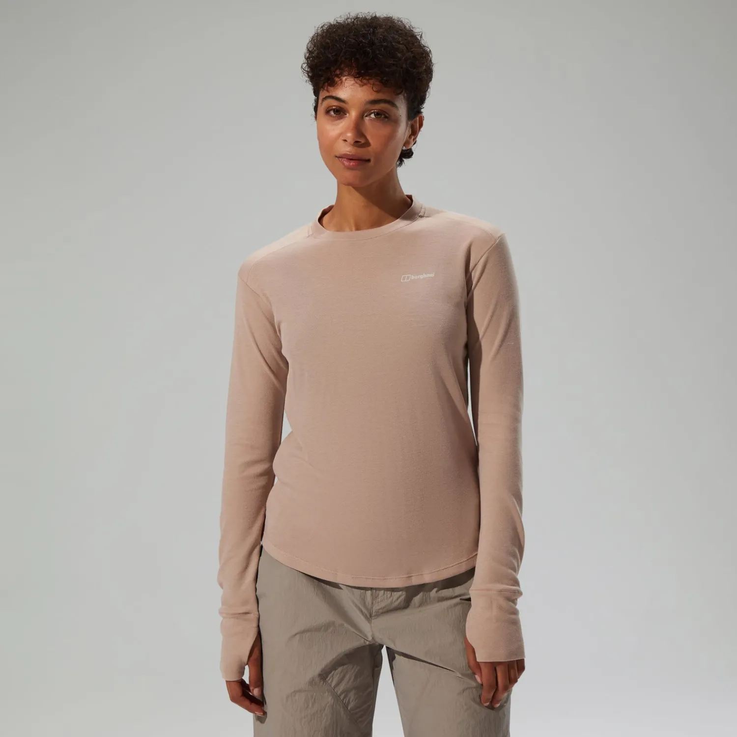 Berghaus Women's Ivyhill Crew - Pink Hot