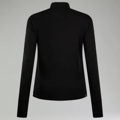 Berghaus Women's Ivyhill Half Zip Top - Black New