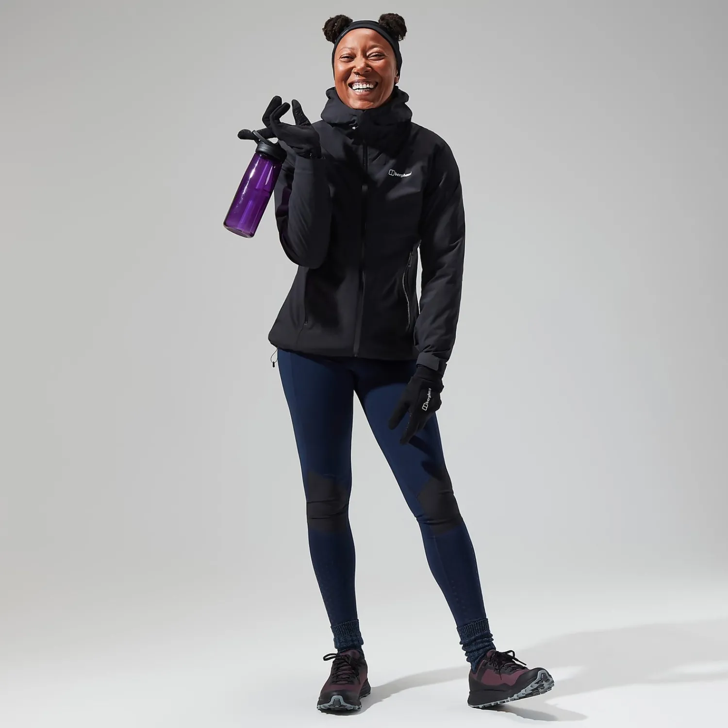 Berghaus Women's Lelyur Trekking Tights - Dark Blue/Black Online