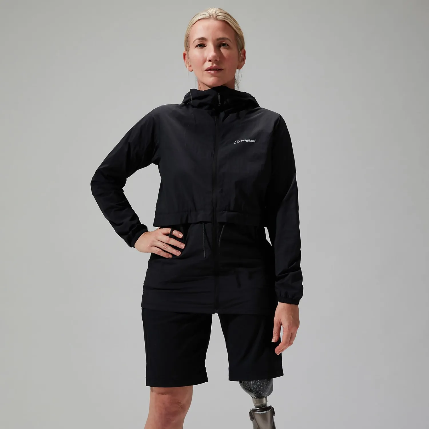 Berghaus Women's Milham Windproof Jacket - Black Sale