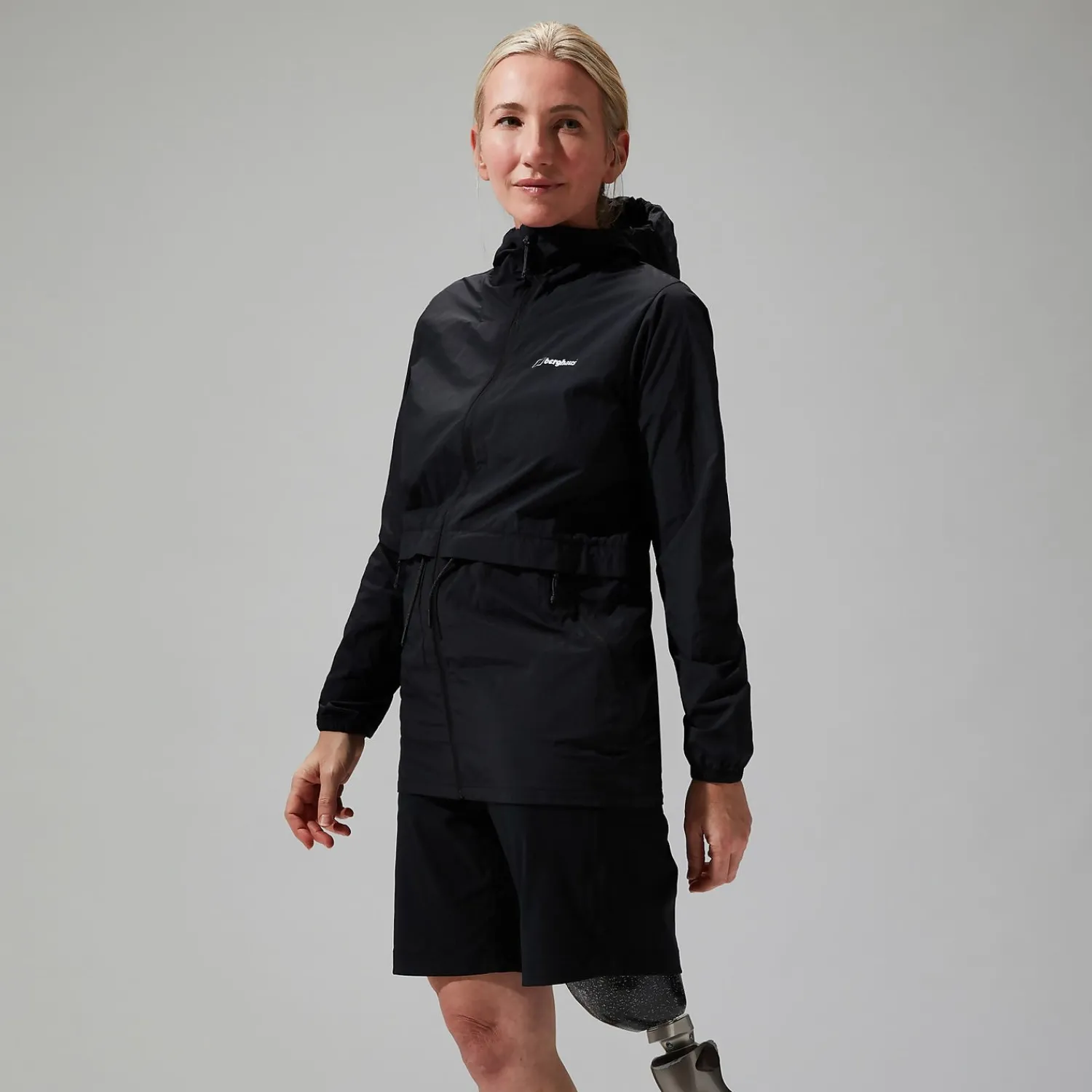 Berghaus Women's Milham Windproof Jacket - Black Sale