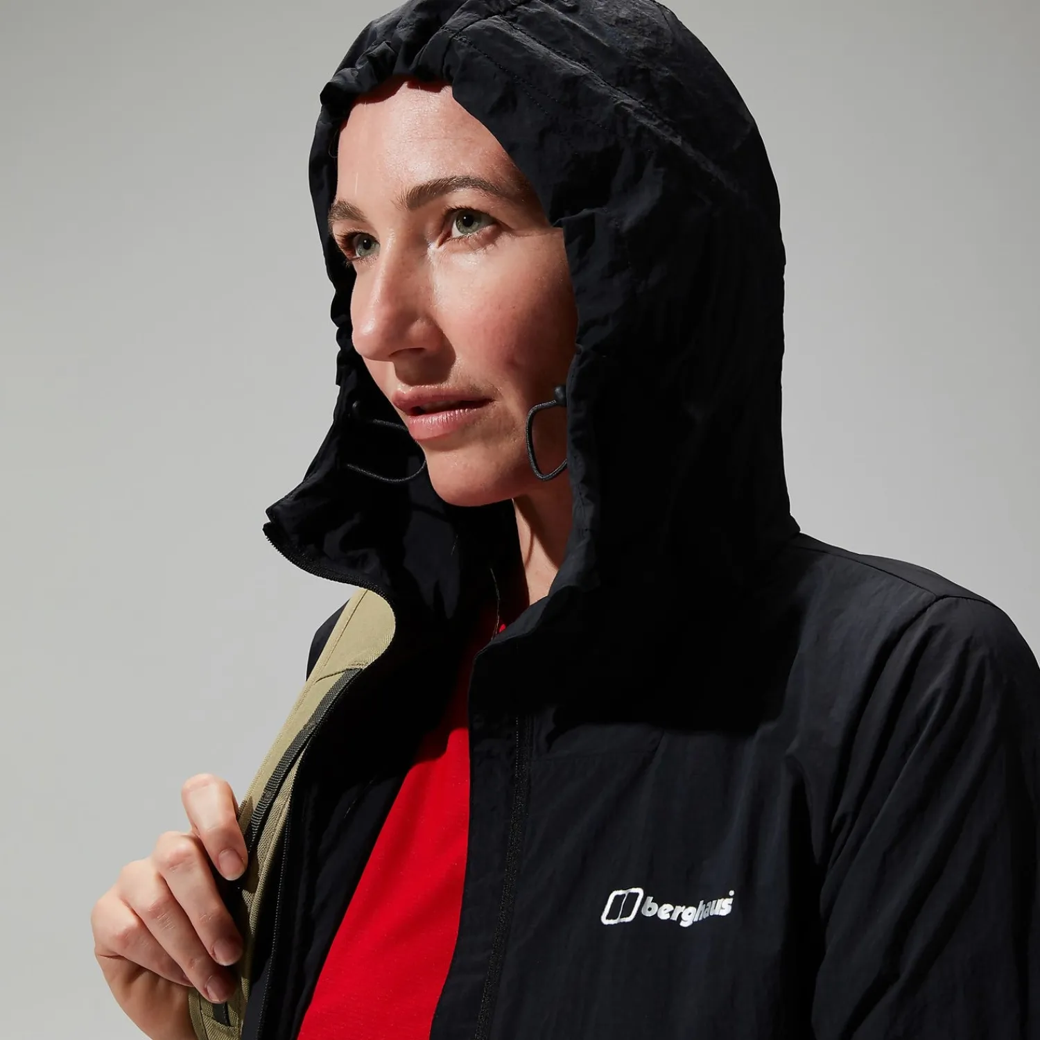 Berghaus Women's Milham Windproof Jacket - Black Sale