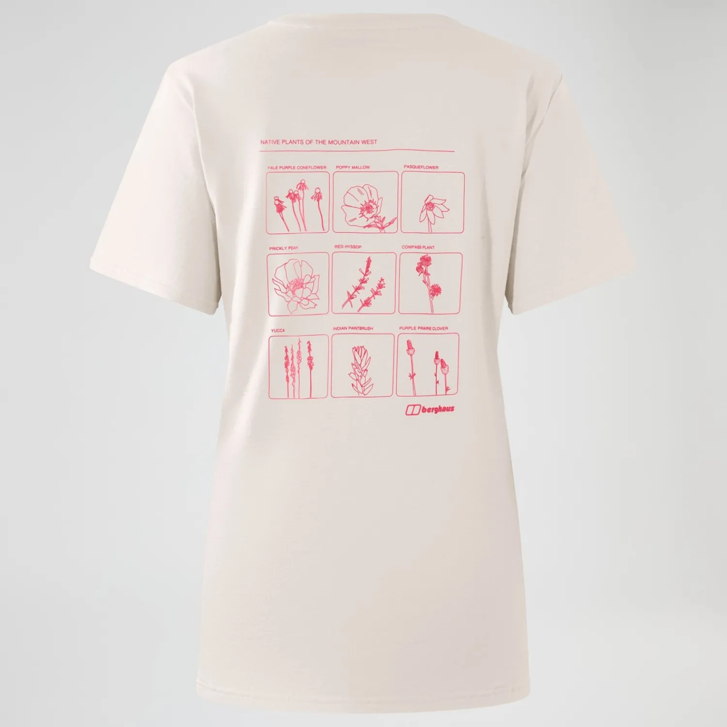 Berghaus Women's Mount Botany Short Sleeve Tee - Grey Clearance