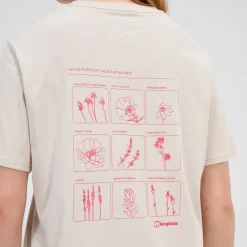 Berghaus Women's Mount Botany Short Sleeve Tee - Grey Clearance