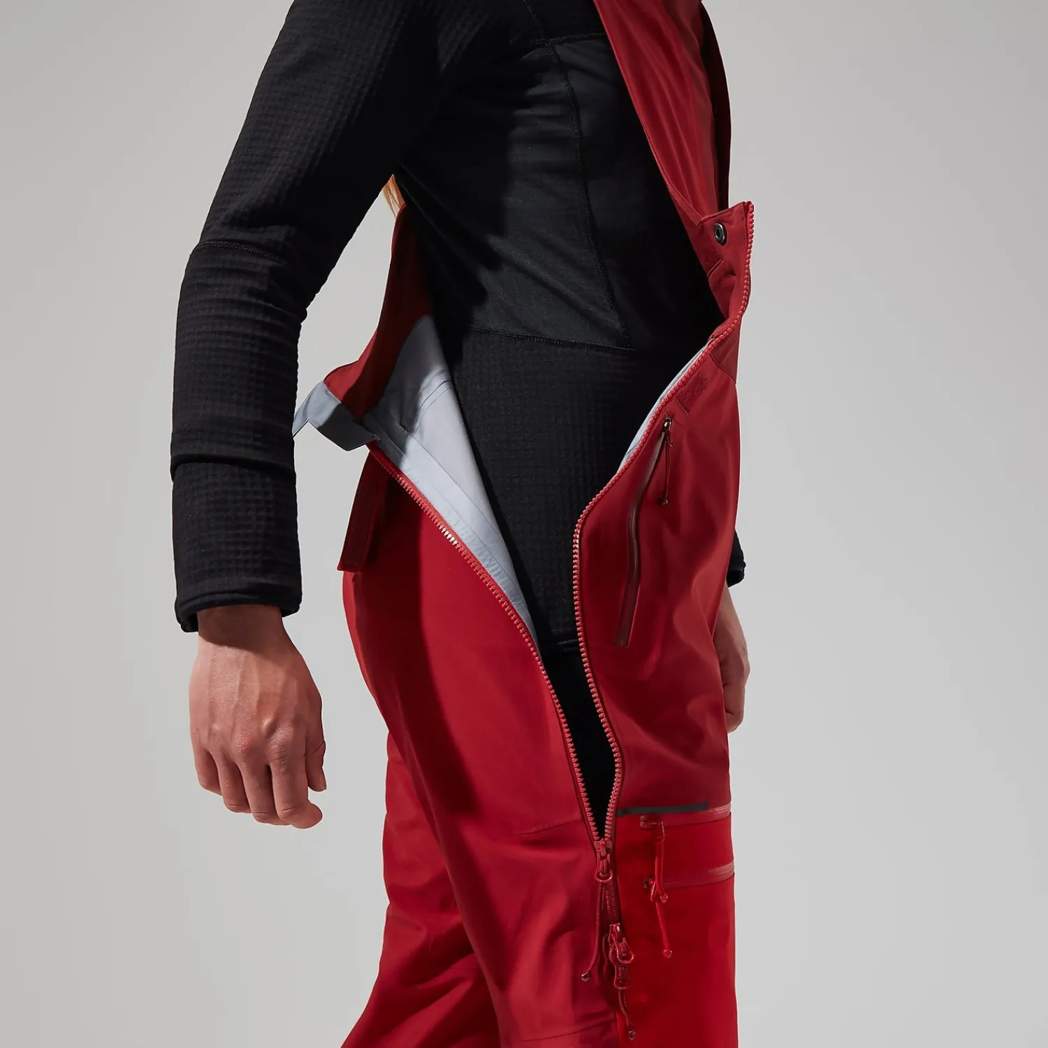 Berghaus Women's MTN Arete Descend GTX Bib Pants - Red Online