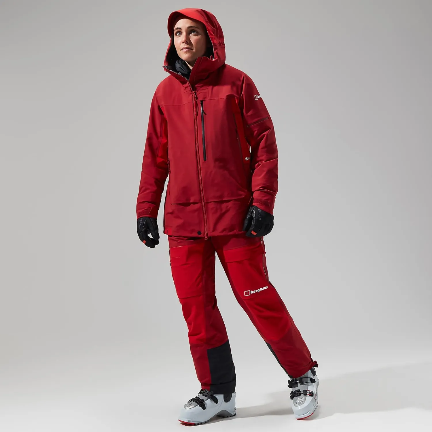 Berghaus Women's MTN Arete Descend GTX Jacket - Red Fashion