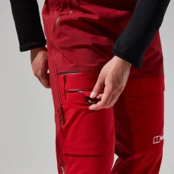 Berghaus Women's MTN Arete Descend GTX Bib Pants - Red Online
