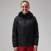 Berghaus Women's MTN Arete LB Synthetic Hoody - Black/Grey Sale