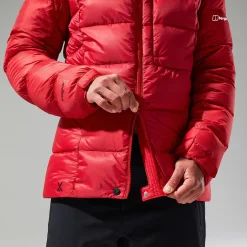 Berghaus Women's MTN Arete Ultra Down Hoody - Red Hot