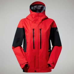 Berghaus Women's MTN Guide GTX Pro Jacket - Red/Black Hot