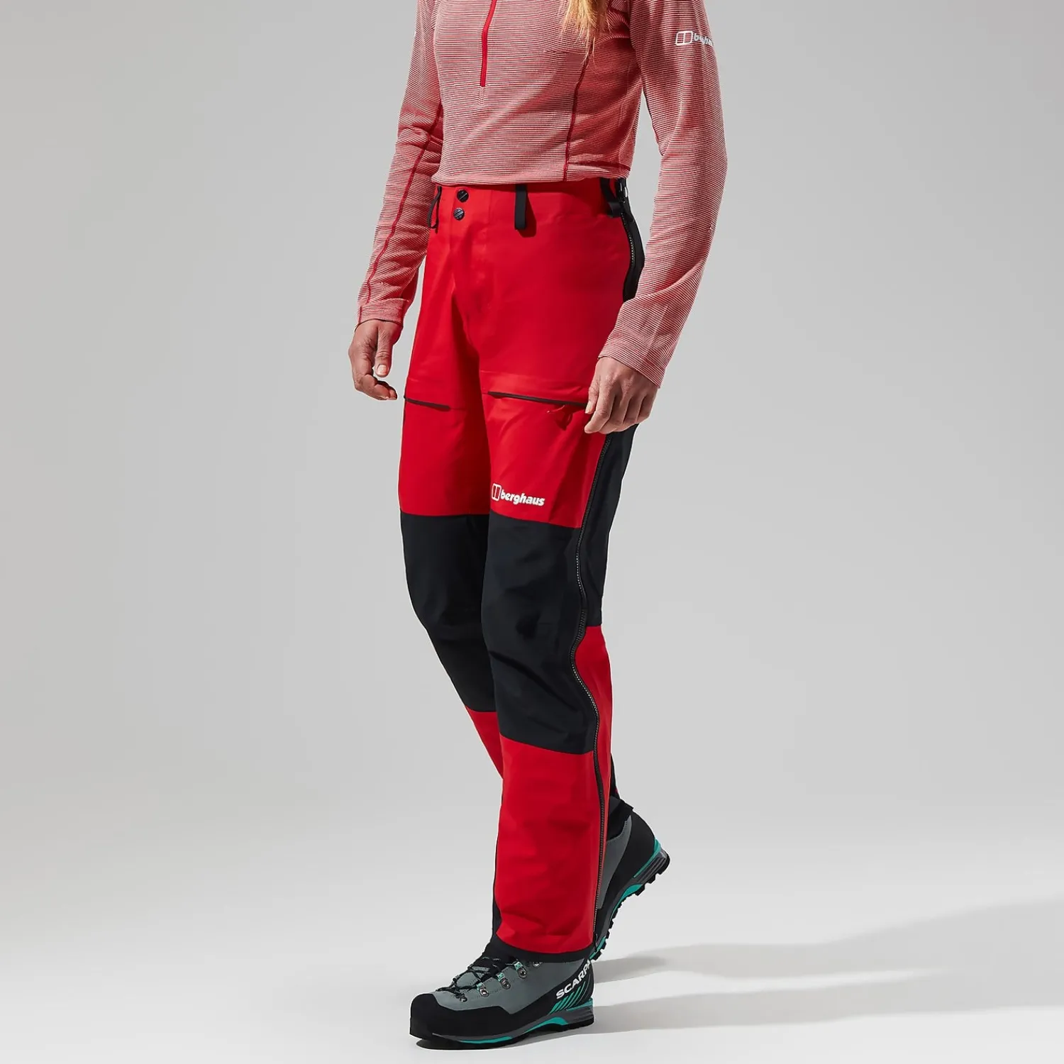 Berghaus Women's MTN Guide GTX Pro Pant - Red/Black Clearance