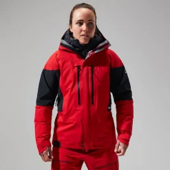 Berghaus Women's MTN Guide GTX Pro Jacket - Red/Black Hot