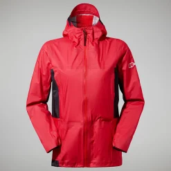 Berghaus Women's MTN Guide Hyper Alpha Jacket - Red/Black New