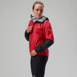 Berghaus Women's MTN Guide Hyper LT Jacket - Red/Black Discount
