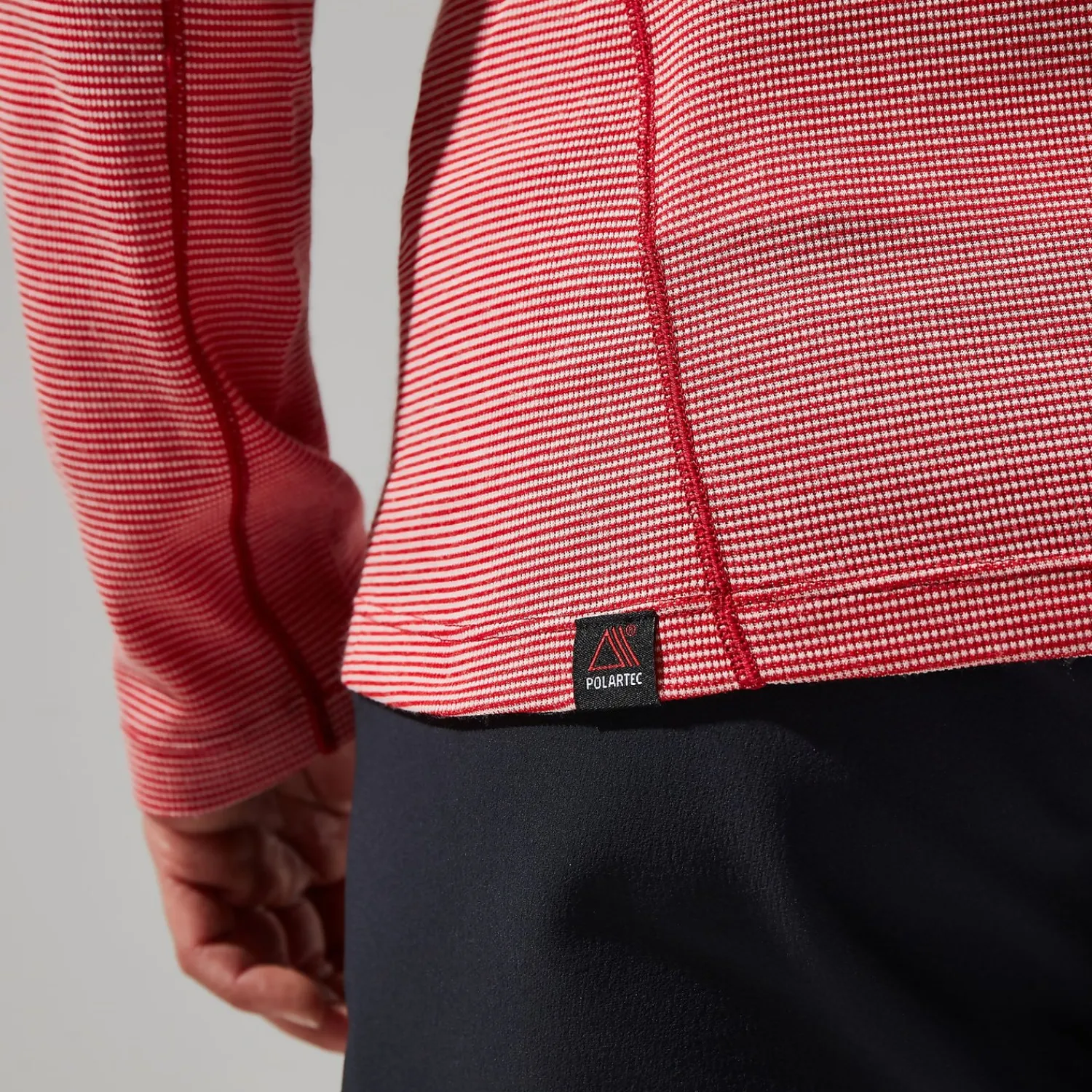 Berghaus Women's MTN Guide Long Sleeve Half Zip - Red Clearance