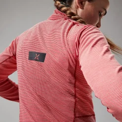 Berghaus Women's MTN Guide Long Sleeve Half Zip - Red Clearance