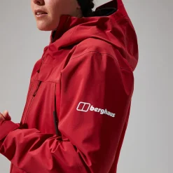 Berghaus Women's MTN Seeker GTX Jacket - Dark Red/Red Online