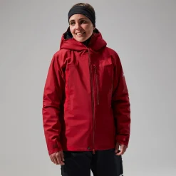 Berghaus Women's MTN Seeker GTX Jacket - Dark Red/Red Online